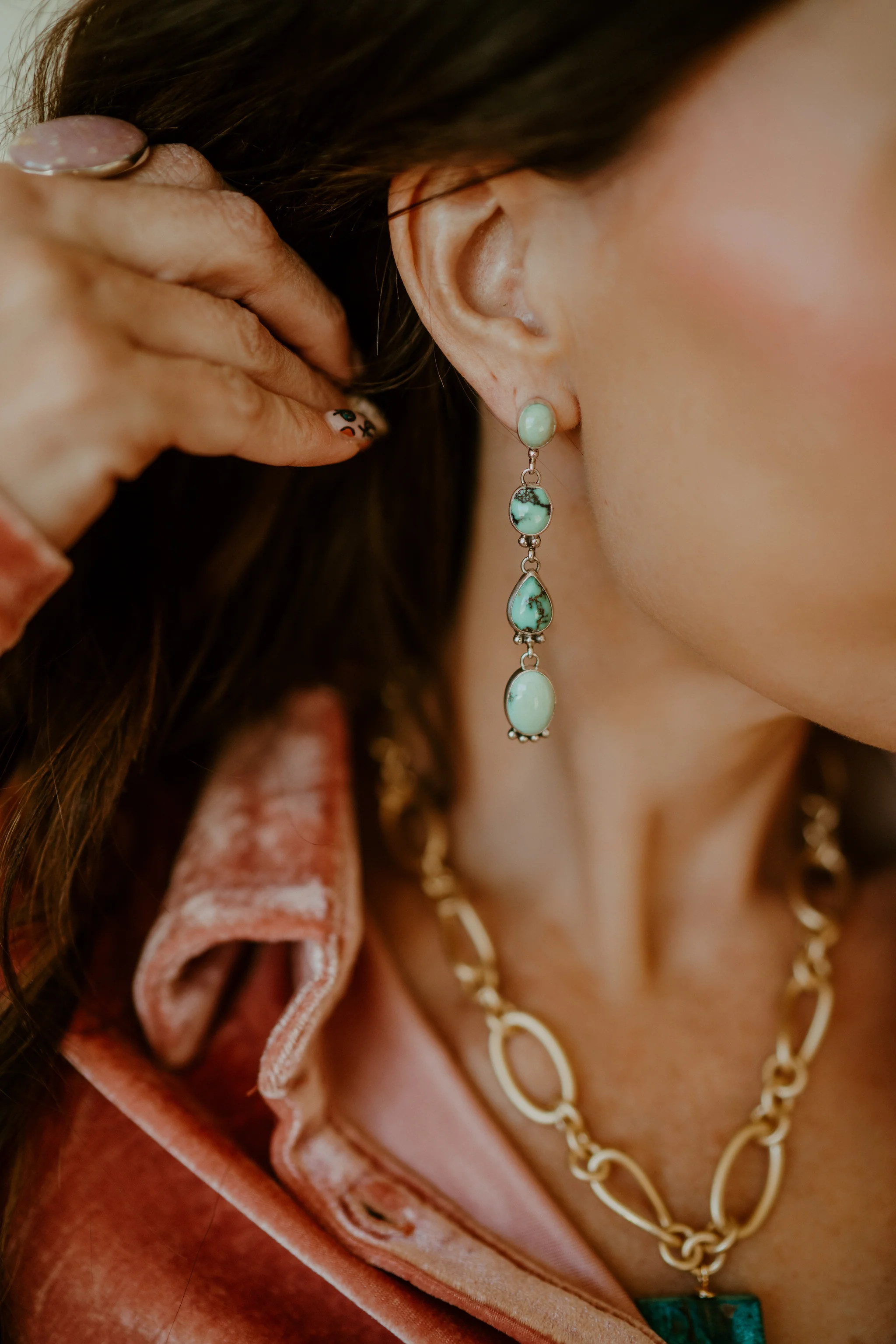 Glorious Earrings | Goldie Lew Jewelry