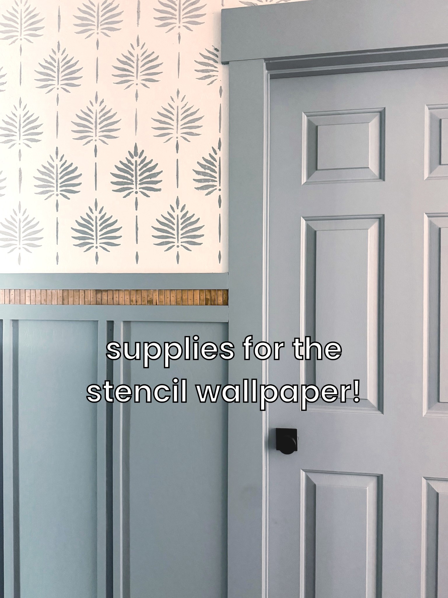 All the things you need for this stencil! Well besides the paint. 

#LTKHome #LTKSeasonal