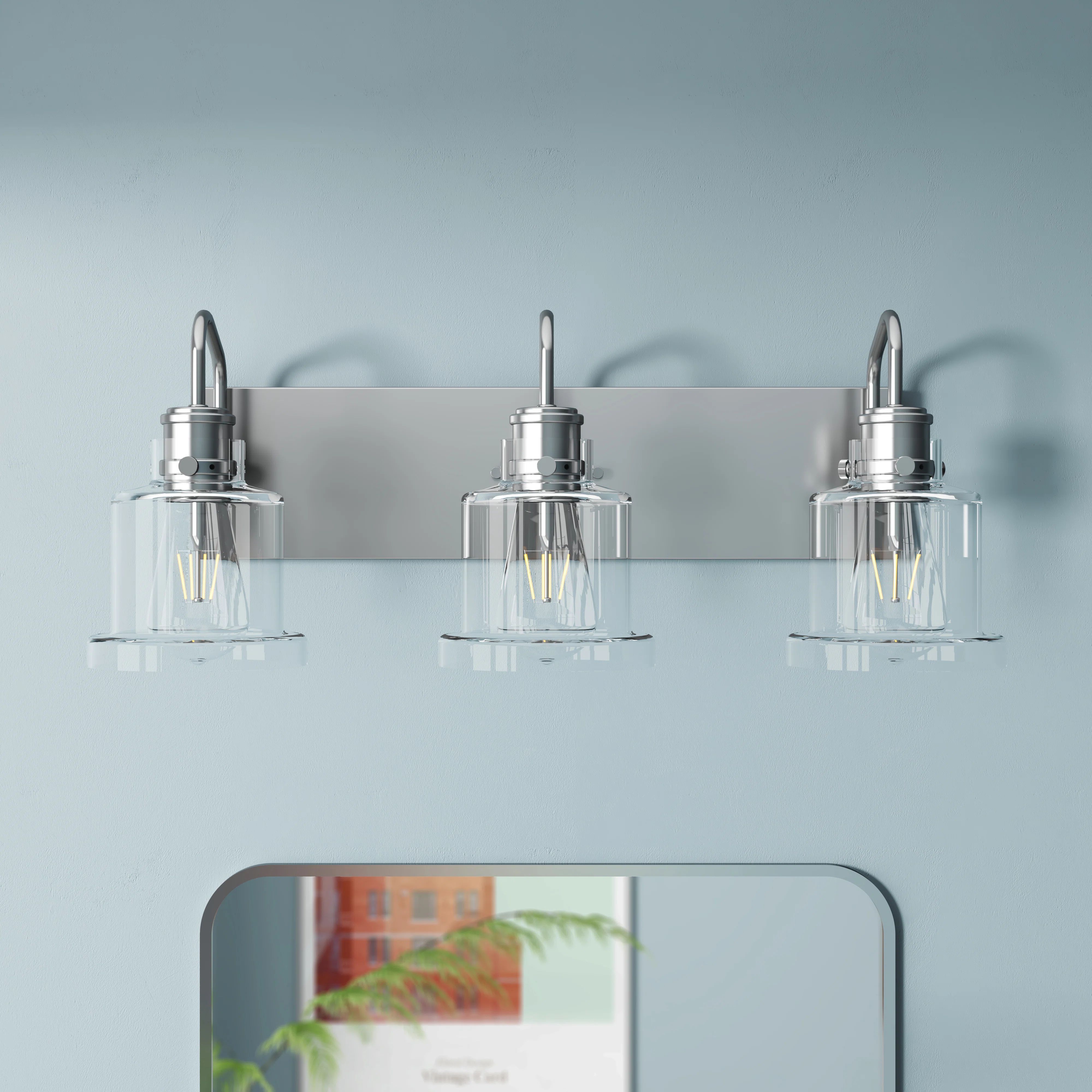 Beachcrest Home Beaupre 3 - Light Dimmable Vanity Light & Reviews | Wayfair | Wayfair North America