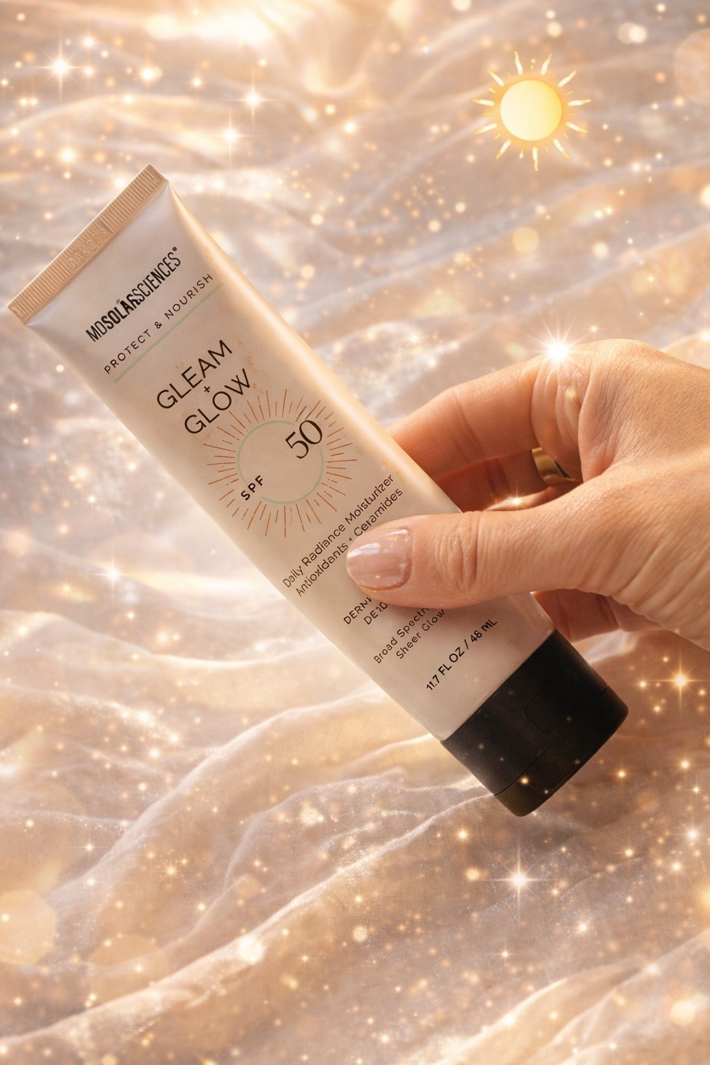 Golden glow + serious protection ☀️✨

I’ve been obsessed with the MD Solar Sciences Gleam + Glow SPF 50 lately — it gives the prettiest radiant finish while protecting and nourishing my skin all day. Lightweight, hydrating, and that glow?? unmatched.

SPF that feels like skincare is always a win 🤍

#MDSolarSciences #SPF50 #GlowingSkin #SkincareRoutine #SunProtection #BeautyFavorites #LTKbeauty

#LTKselfcare #LTKdayinmylife #LTKmorningroutine