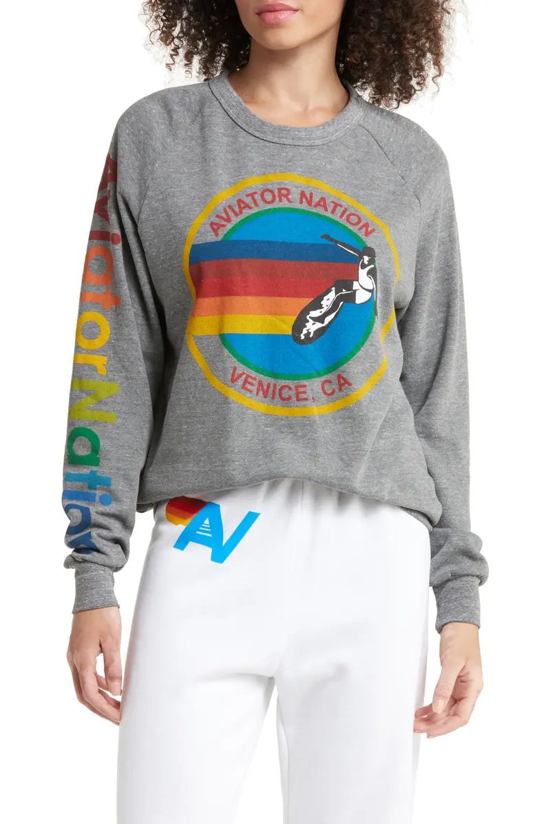 AV Graphic Crewneck Sweatshirt | Nordstrom