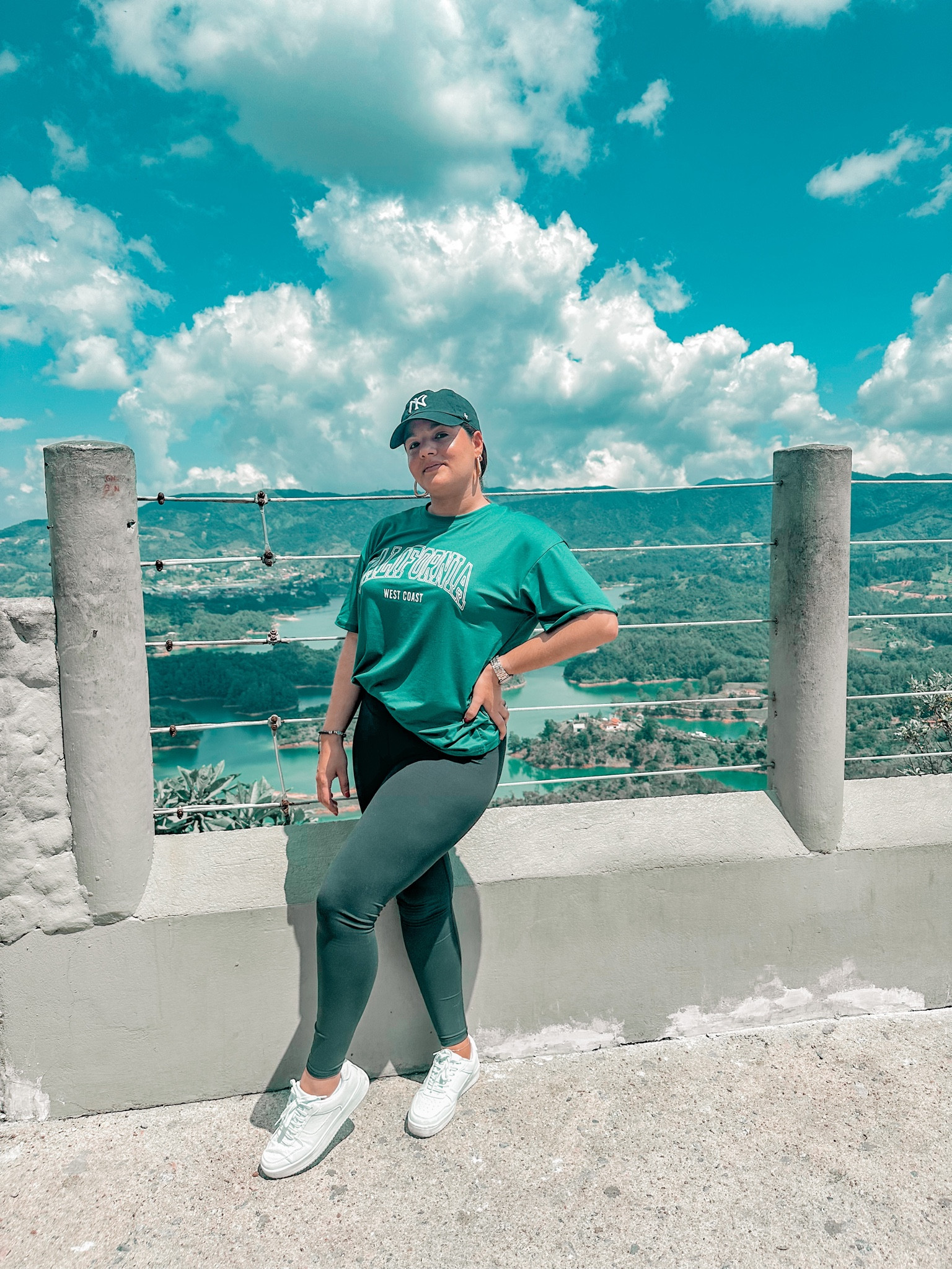 My trip to Colombia was awesome, there was a lot of walking and climbing so I needed to be comfortable to climb up 700 steps to the Famous “Peñol"

#LTKGraphicTees #NYCCap #NikeShoes

#LTKFind #LTKtravel #LTKstyletip