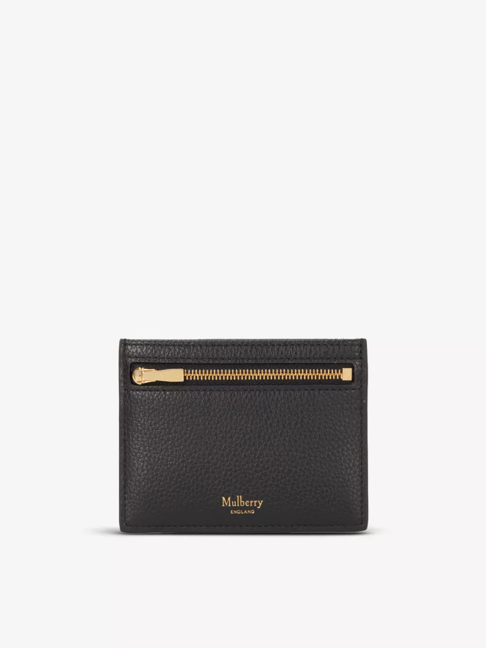 Zipped leather card holder | Selfridges