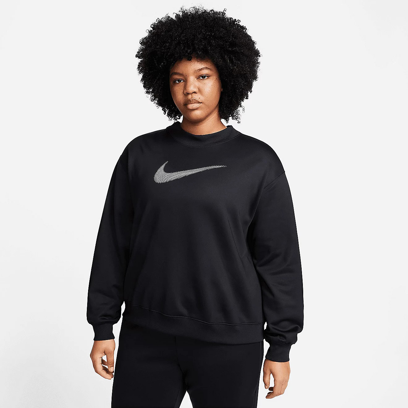 Nike Women’s Therma-FIT All Time Crew Plus Size Pullover | Academy | Academy Sports + Outdoors