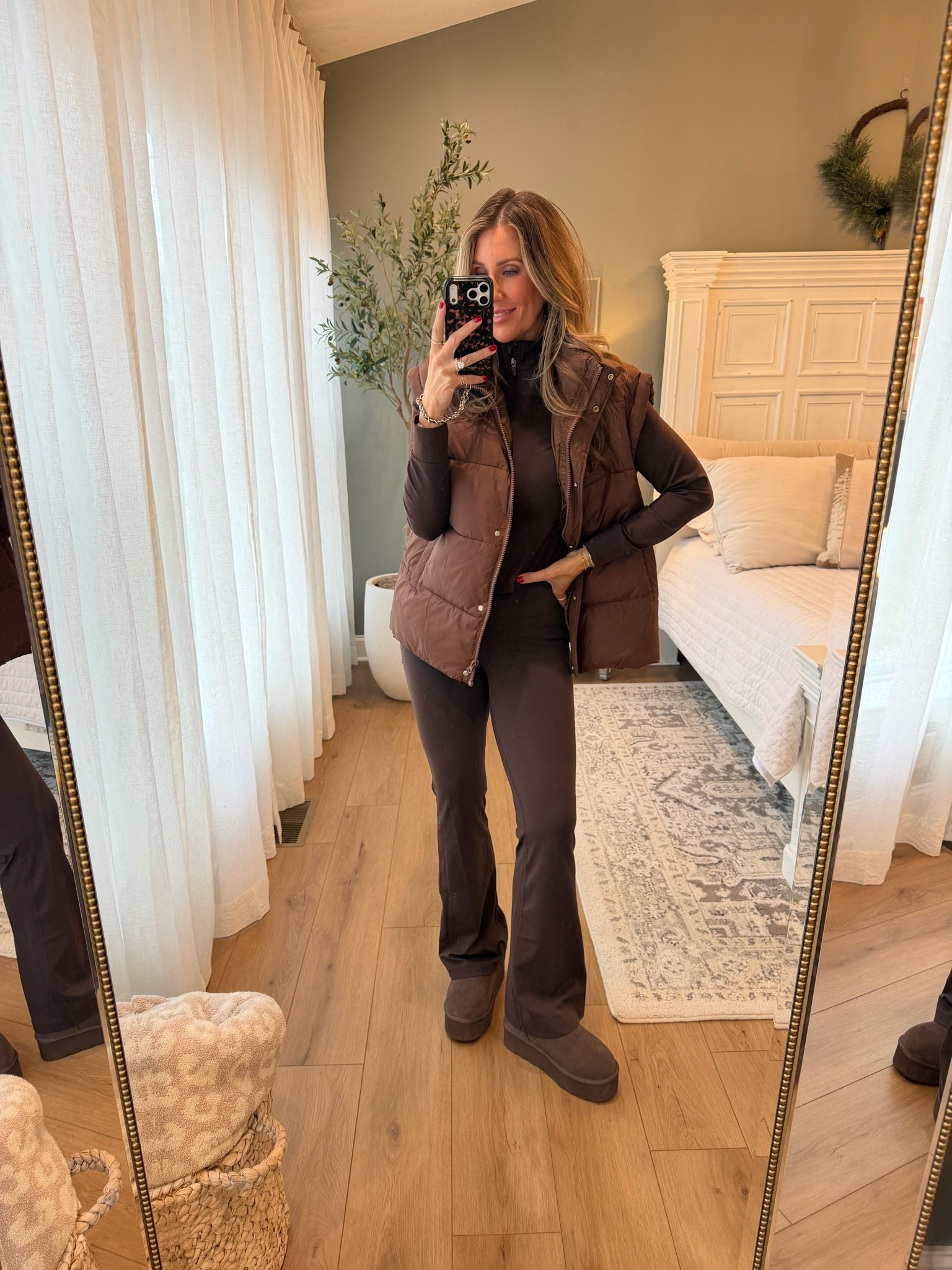 All brown outfit 
Size medium everything

#LTKootd #LTKgrwm #LTKOver40