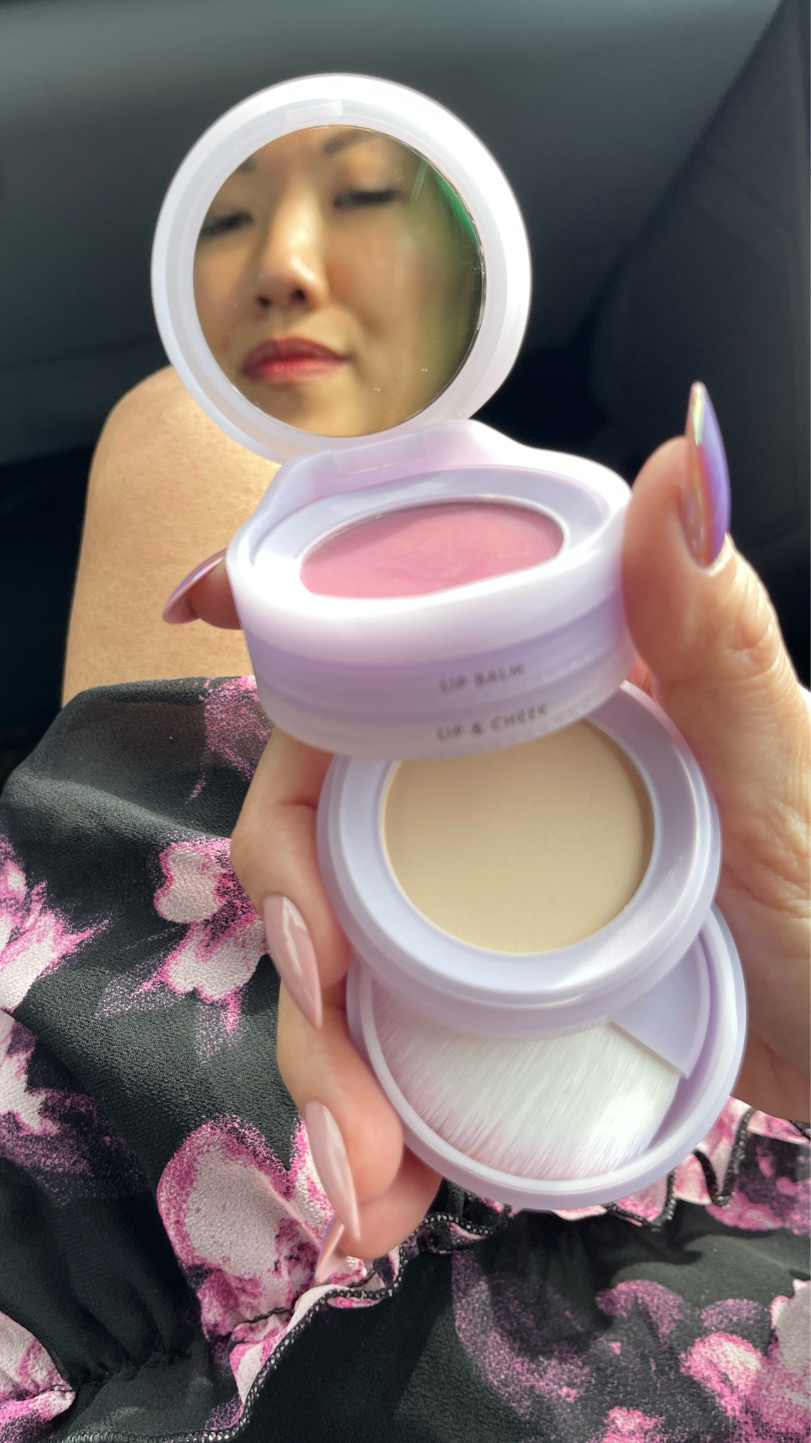 I bought a mini version of my makeup stak along with me for quick touch ups on the go at a wedding this weekend. This stack includes tinted lip balm, lip and cheek, shine control powder and of course the mirror and brush base. This would be such an incredible bridesmaid gift to your bridal party  

The Stak can be customized to suit your makeup preferences and everything fits into a compact stak with a mirror and mini brush. I like to use that brush for my highlighter! ✨ The retractable full size blush is what I use mostly for everything else. (TIP: Add a dry brush cleaner to your cart to clean your makeup brush between colors/products.)

#LTKWedding #LTKBeauty #LTKStyleTip