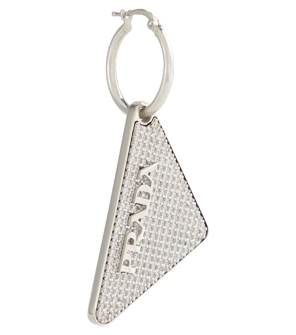 Embellished logo single earring | Mytheresa (DACH)