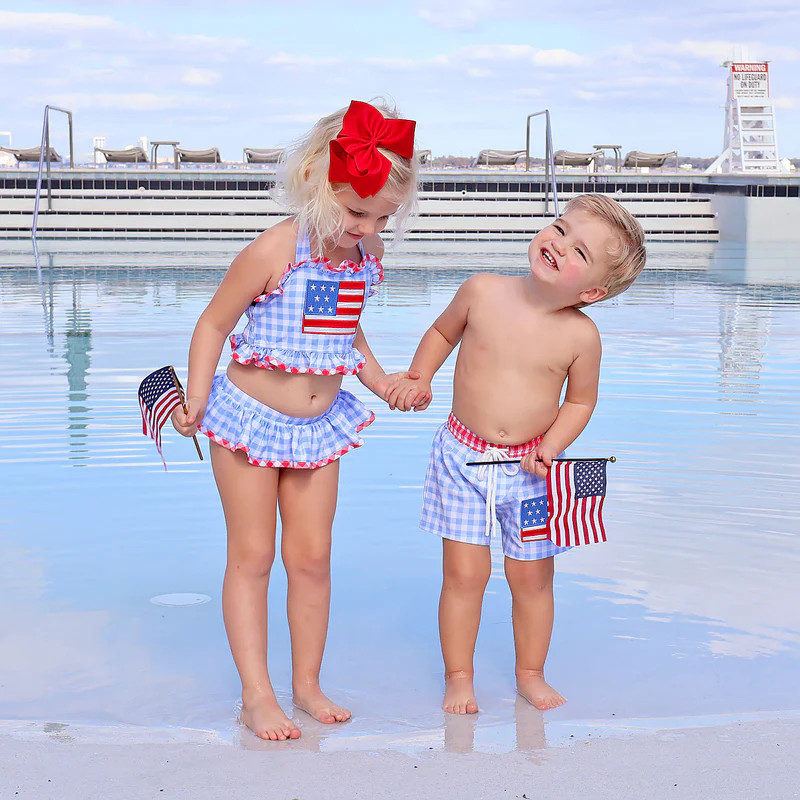 Americana Two Piece Swimsuit | Classic Whimsy