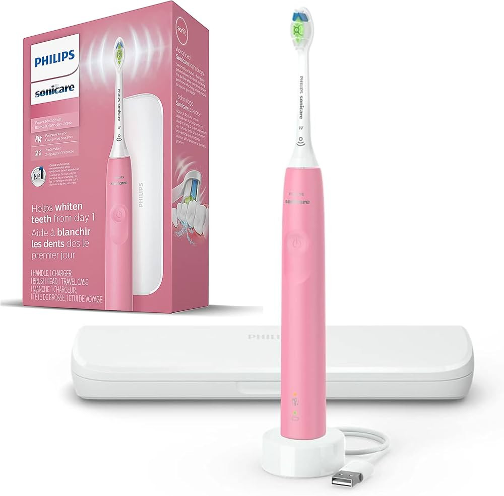 PHILIPS Sonicare Electric Toothbrush with DiamondClean Brush Head, Phillips Sonicare Rechargeable... | Amazon (US)