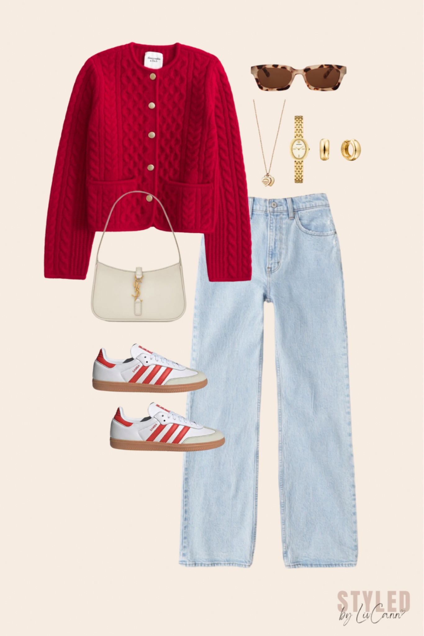 Red & beige fall outfit

#LTKSeasonal #LTKStyleTip #LTKHoliday