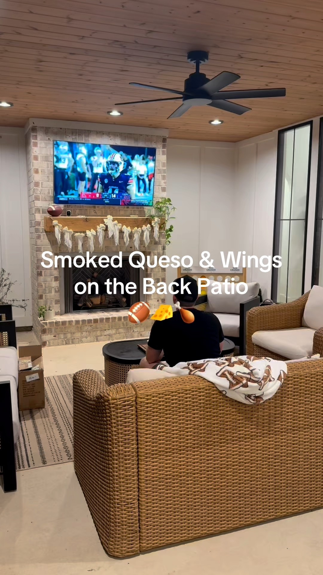 Smoked queso and wings on the back patio 

#LTKHome #LTKMens #LTKFamily