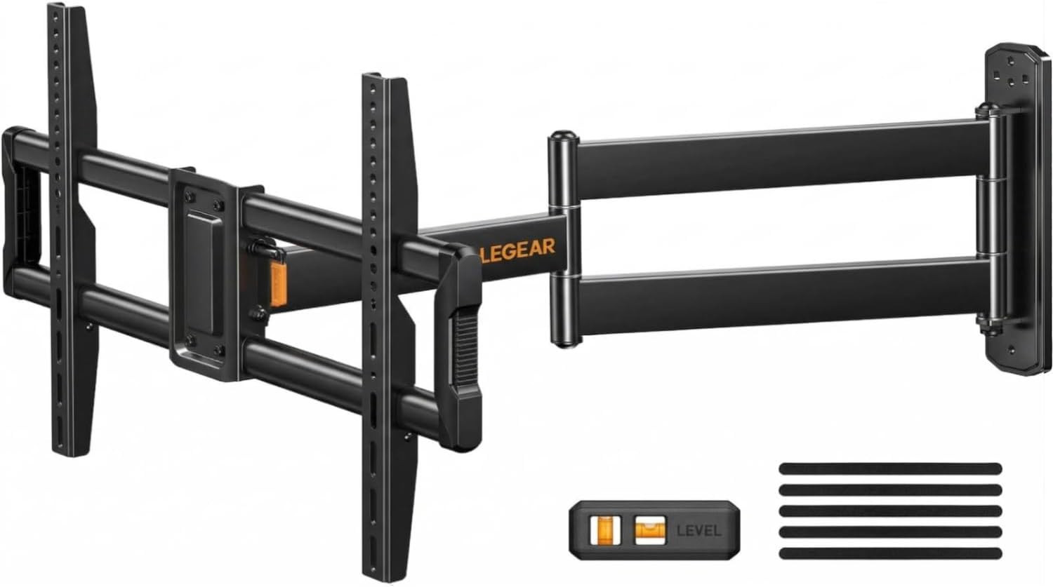 Perlegear Corner TV Wall Mount Long Arm TV Mount Bracket for 37-75 Inch TVs | Amazon (US)