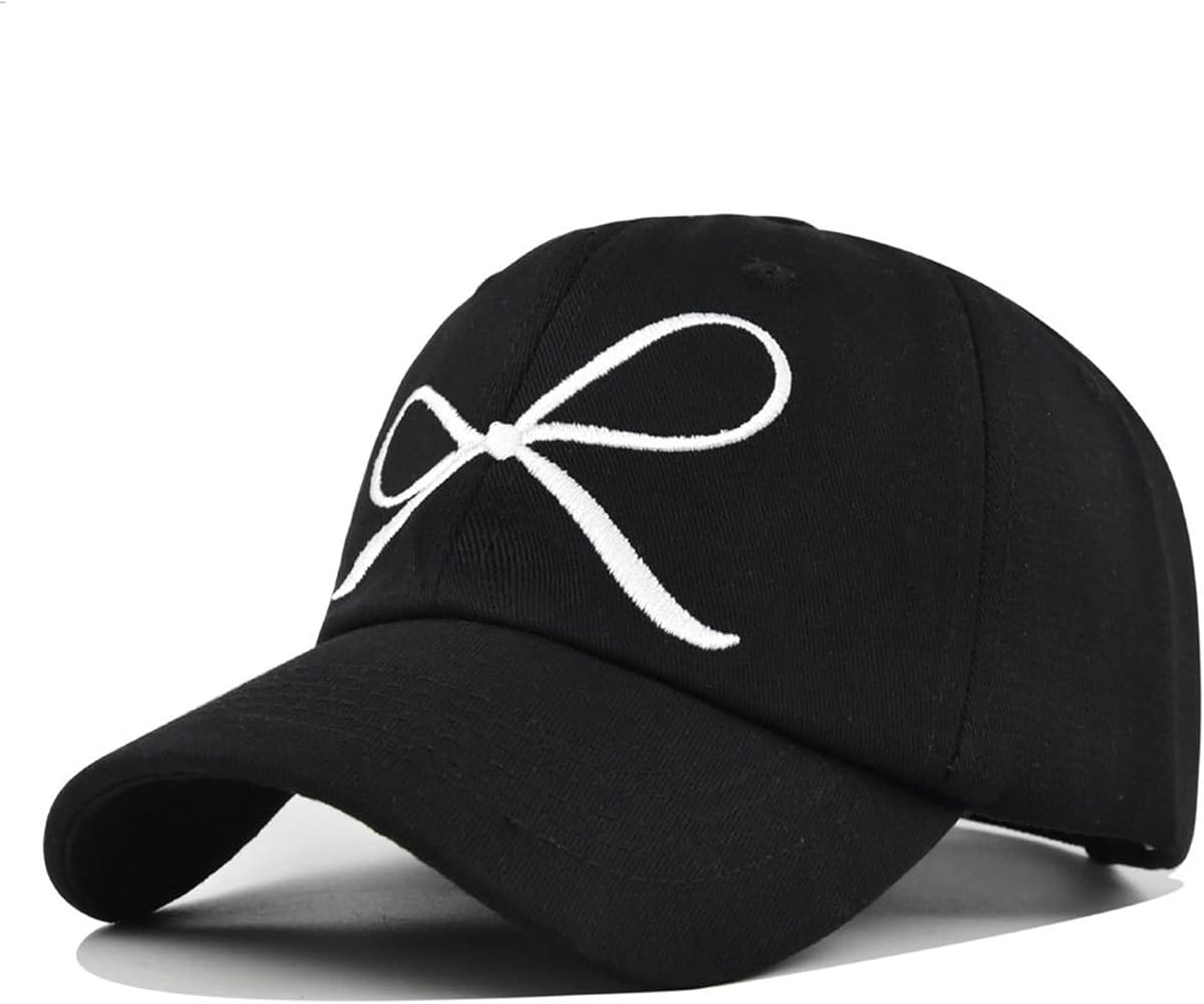 Womens Baseball Caps Bow Hat Cute Trucker Hats for Girl Fashion Gorras para Mujer Mens Embroidery... | Amazon (US)