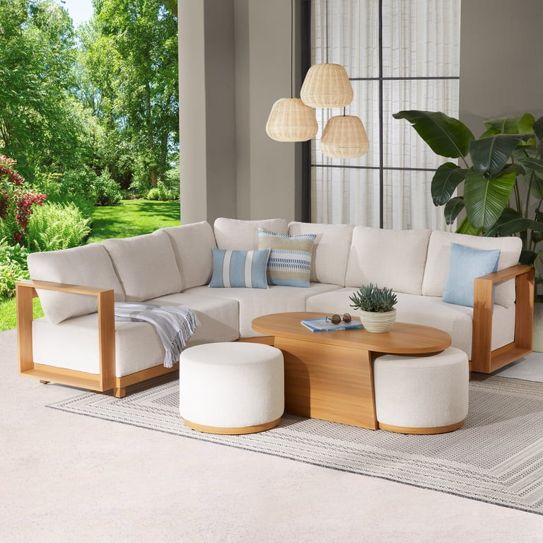 Better Homes & Gardens Juliet Outdoor Sectional Set | Walmart (US)