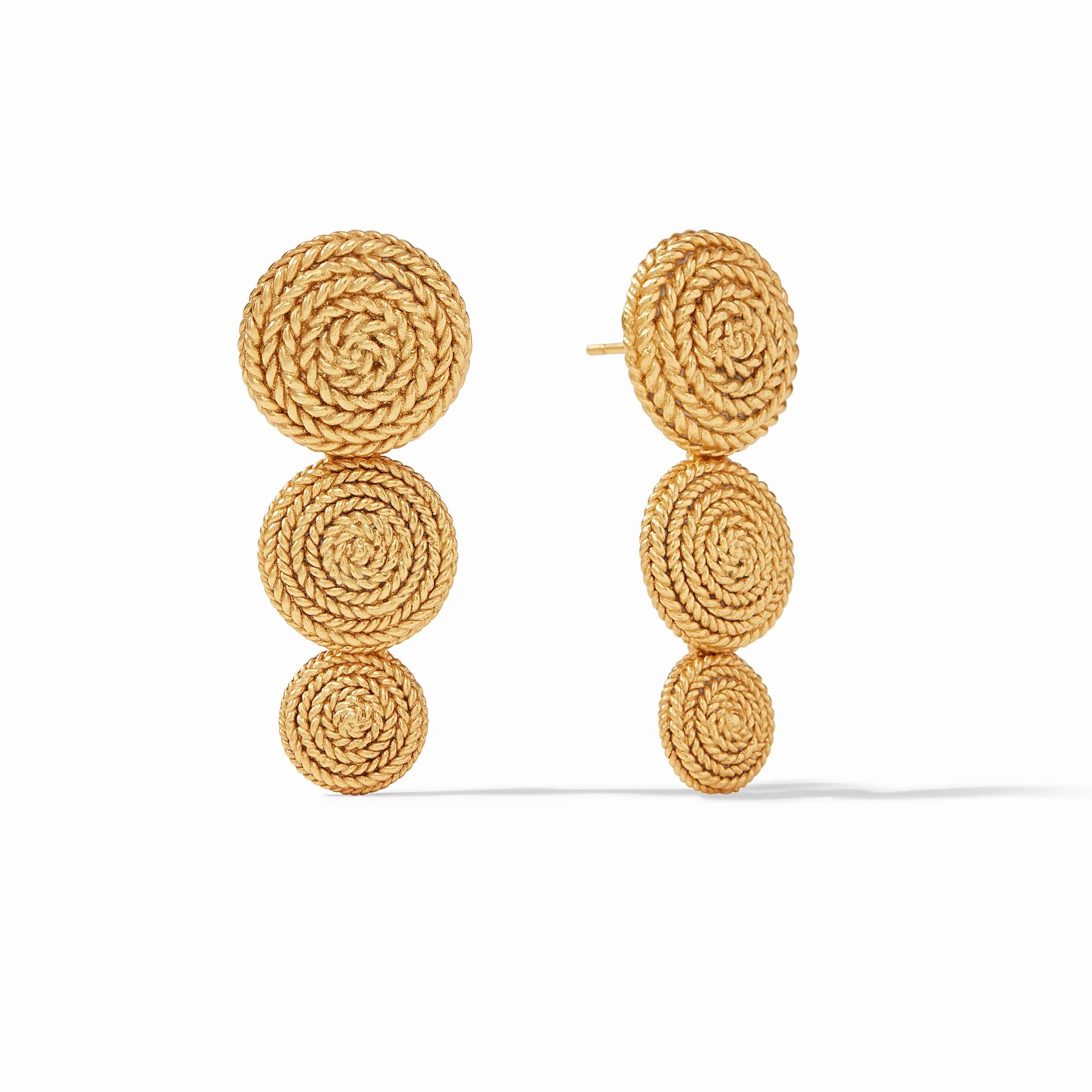 Windsor Gold Tier Earrings | Julie Vos | Julie Vos