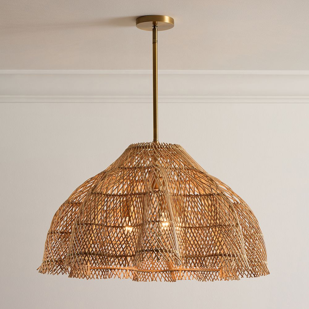 Wavy Woven Pendant (19"-43") | Pottery Barn Teen