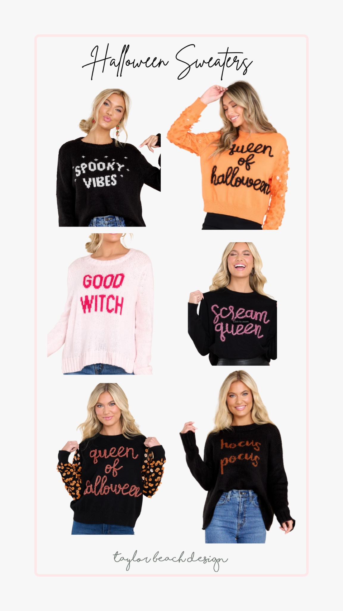 My favorite Halloween Sweaters | Trick or Treat | Orange | Pumpkin | Spooky | Witch | Holiday | Sweater Weather | Fair Isle | Leaves | Black Cat | Jack o Lantern | Ghosts | Theme | Color Hike | Color Walk | Leaf Peeper | Autumn Vibes | Fall Style | Halloween Decor | Fall Outfits | Fall Decor | Fall Fashion | Fall Sweaters



#LTKHalloween #LTKstyletip #LTKSeasonal