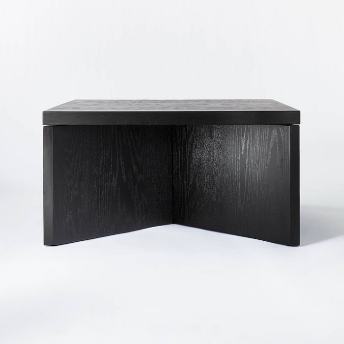 Square Wooden Coffee Table Black - Threshold™ designed with Studio McGee | Target