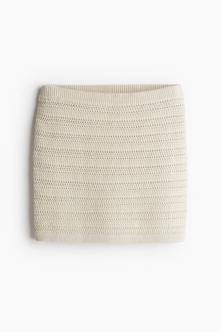 Crochet-look skirt | H&M (UK, MY, IN, SG, PH, TW, HK)