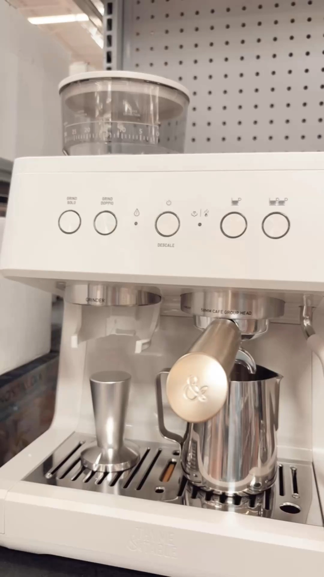 Espresso machine and coffee makers from Walmart. Functional and cute on the kitchen counter! 

#LTKFindsUnder100 #LTKHome