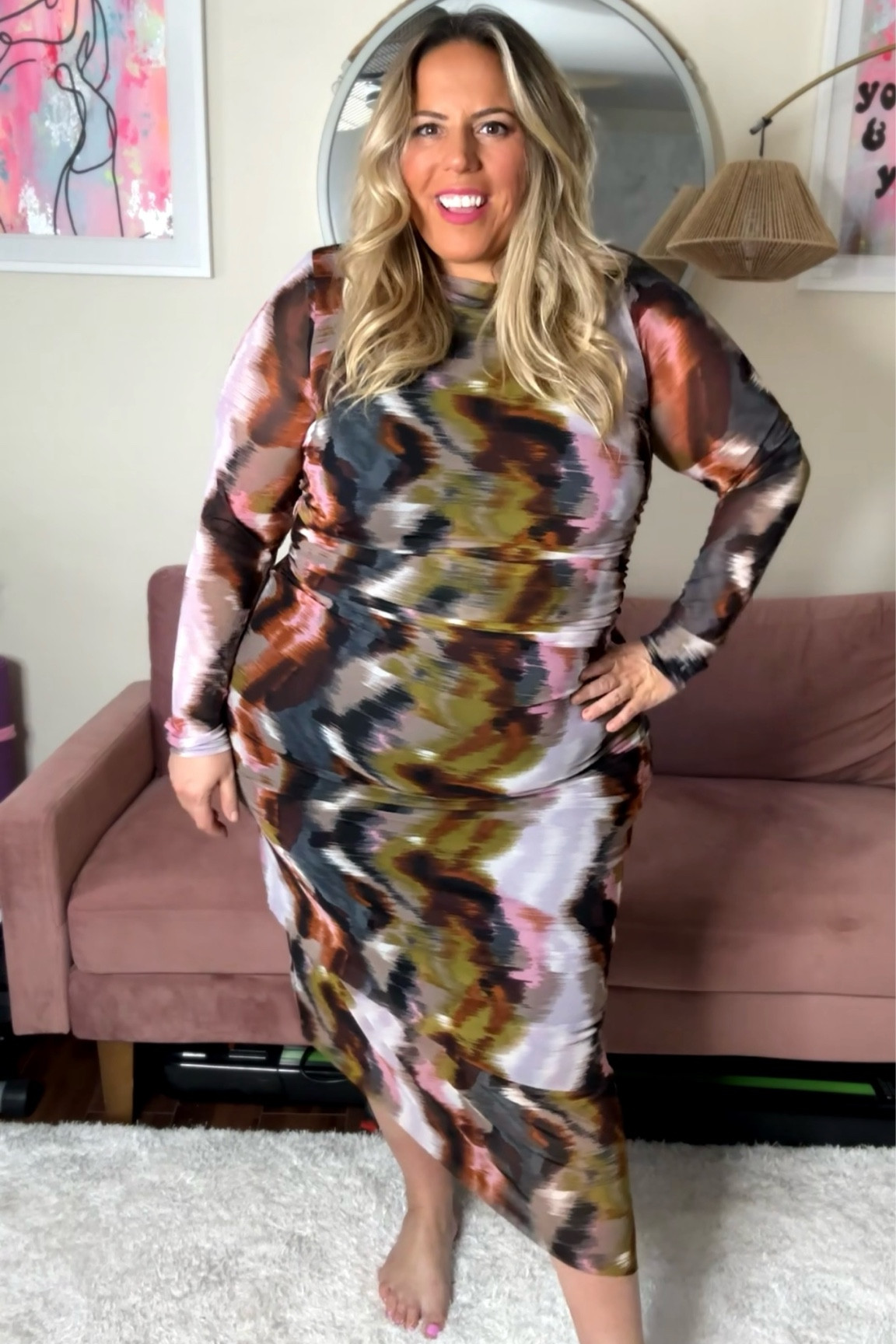 This mesh bodycon dress has the perfect color pallet for fall! This is from City Chic and I’m wearing a size 20. Be sure to follow my LTK shop so I can keep you updated on all my favorite finds! 

#LTKSeasonal #LTKPlusSize #LTKOver40