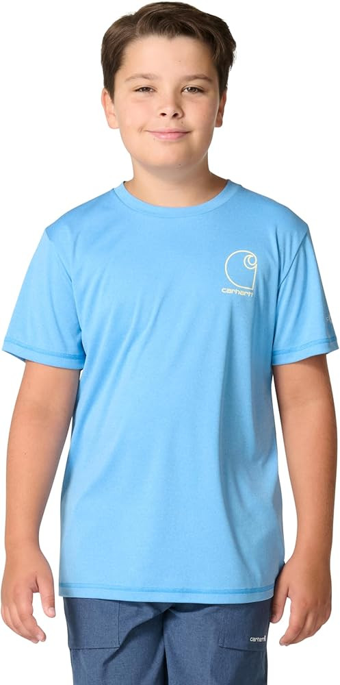 Carhartt Kid's CA6696 Short-Sleeve Force® Sun Defender T-Shirt - Boys | Amazon (US)