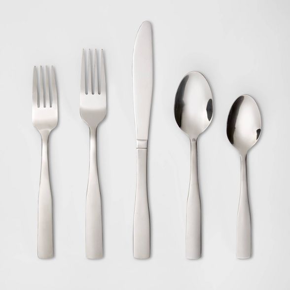 Pryce Silverware Set 20-pc. Stainless Steel - Room Essentials™ | Target