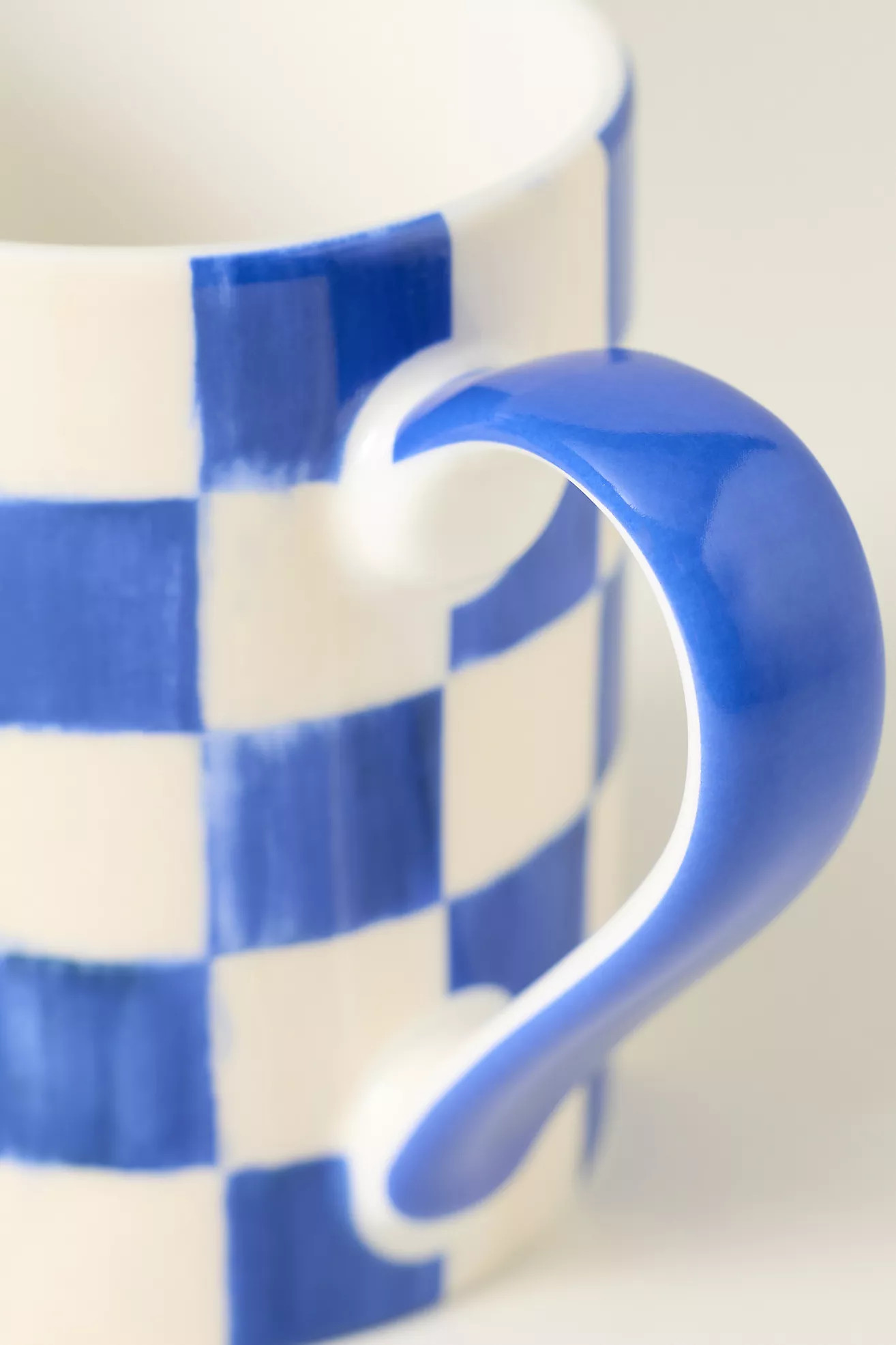 MacKenzie-Childs Check Porcelain Mug | Anthropologie (US)