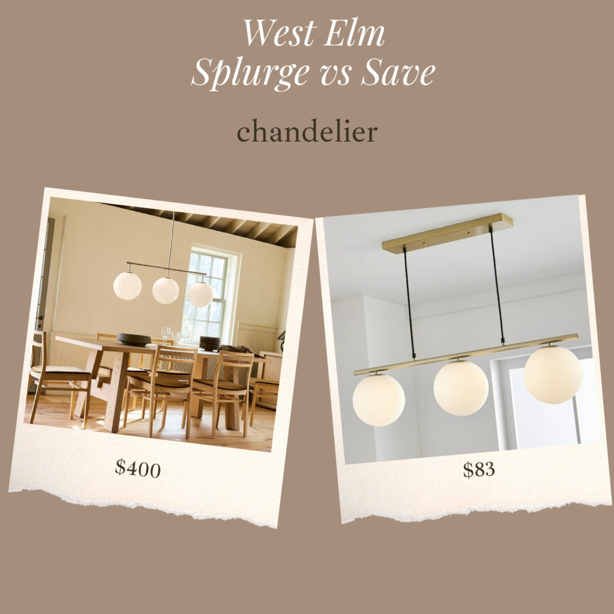 New budget friendly Walmart chandelier that reminds me so much of west elm!!! Only $83 🤯🙌🏻

#LTKSaleAlert #LTKFindsUnder100 #LTKHome