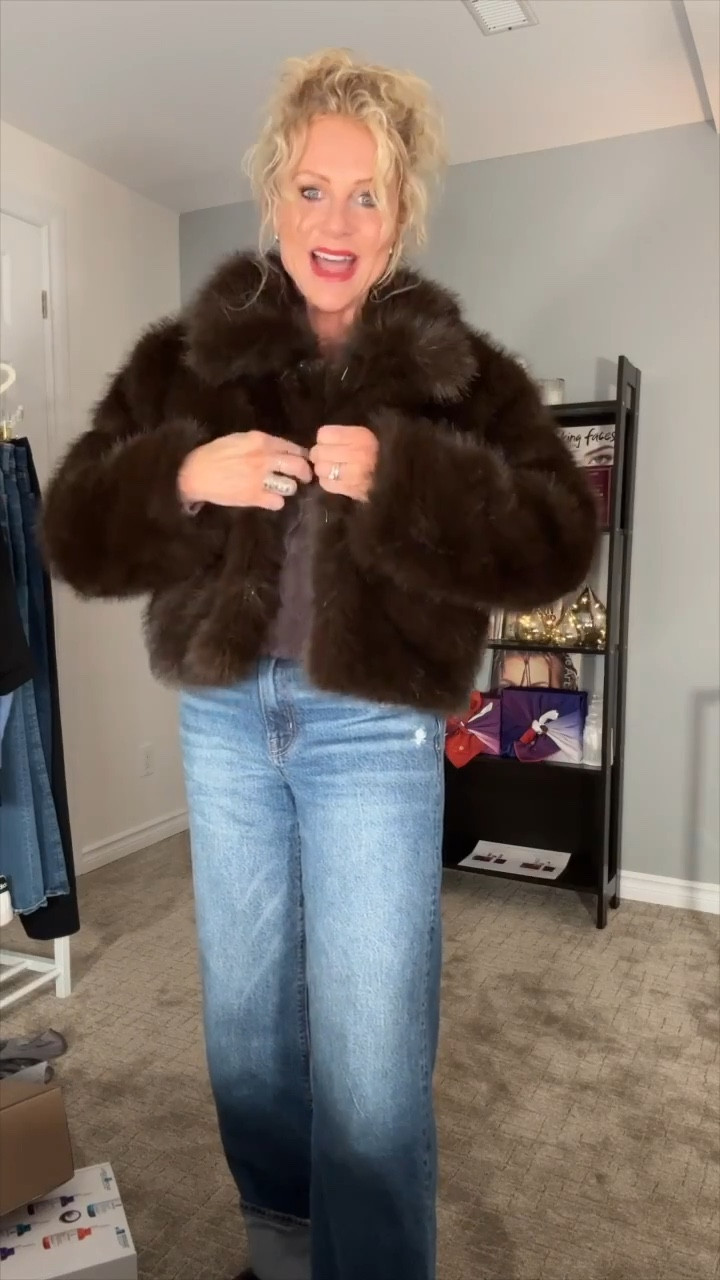 Trending! Looking for the perfect faux fur jacket to stay stylish and cozy this season? I’ve found the one at Aritzia! Woohoo! This jacket is beautiful for every women no matter your age. (I have a special place in my heart for women over 50 though.) 😍 I love how chic and effortless this looks. Whether you're dressing up for a night out or keeping it casual, this piece is versatile, warm, and so luxurious Fashion has no age limits—let’s have fun with it! 💕 @aritzia #aritzia #holidaygiftideas #fauxfur #over50fashion #over50Style 

#LTKcanada #LTKbeauty #LTKover50style