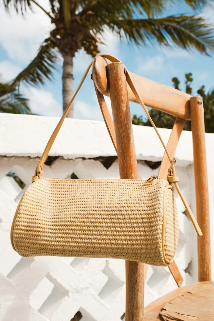 Meri Beige Raffia Shoulder Bag | Lulus
