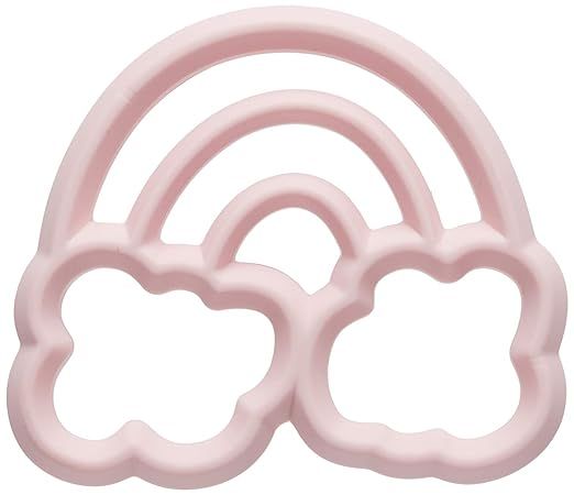 Itzy Ritzy Silicone Baby Teether - BPA-Free Infant Teether with Easy-to-Hold Design & Textured Ba... | Amazon (US)