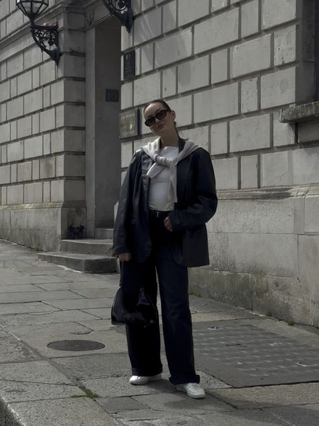 How to style leather blazer for spring 

#LTKeurope #LTKstyletip
