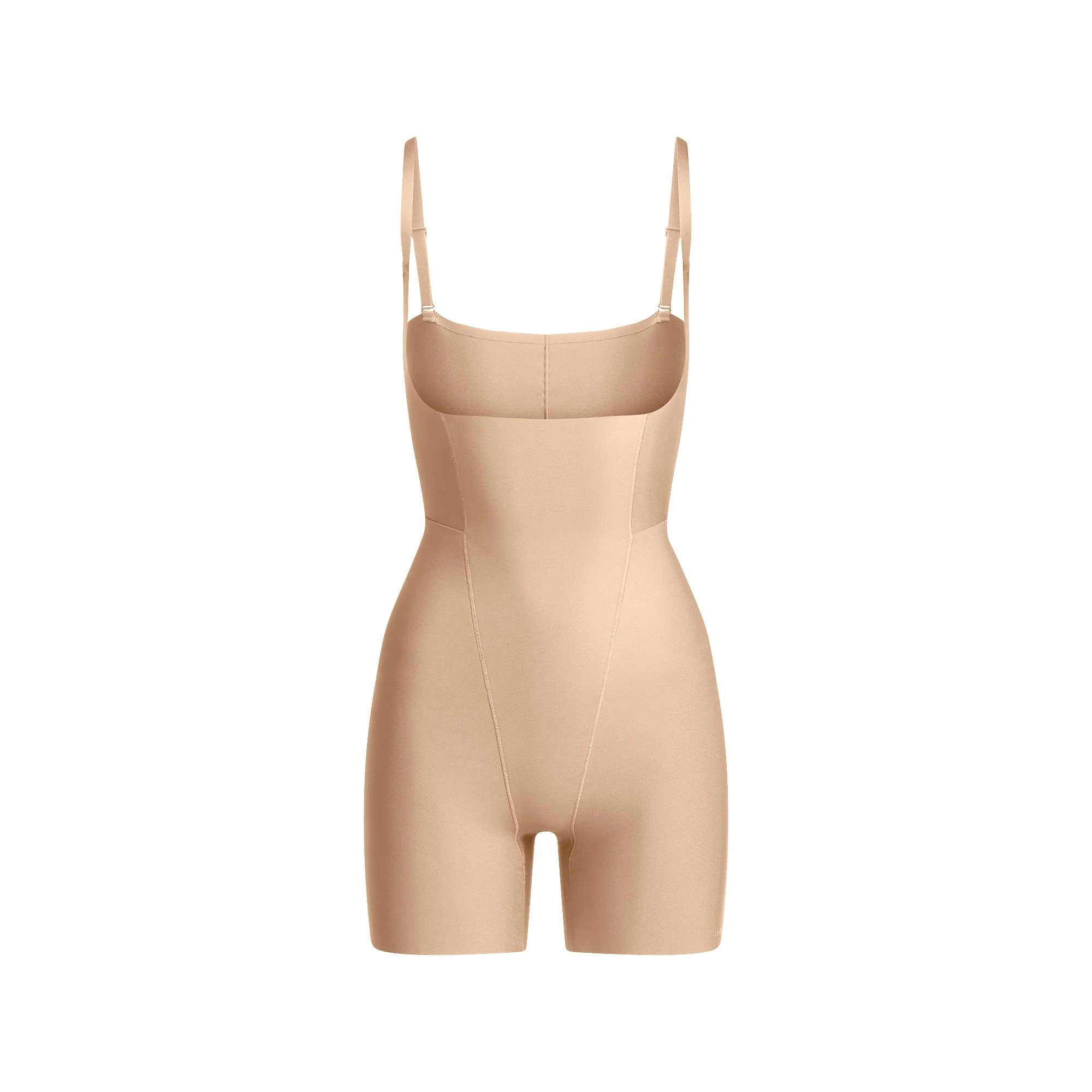 SKIMS BODY CORE SCULPT FUNCTIONAL MID THIGH BODYSUIT | CLAY | SKIMS (US)