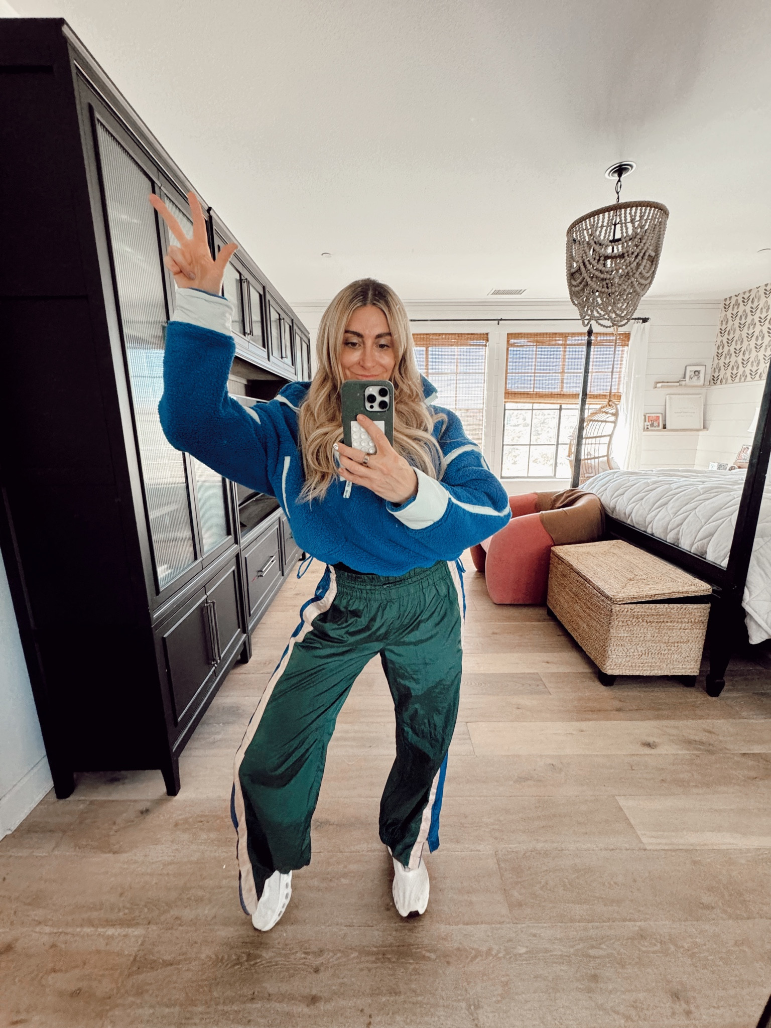 Todays fresh and sporty look! I own this jacket is like 50 colors size small, track pants are size small, sneakers size 8

#LTKfitness #LTKSpringSale #LTKshoecrush