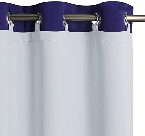 KGORGE Energy Efficiency Blackout Curtain Liners for 95 inch Long Curtains, White, 2 Panels, 50 i... | Amazon (US)