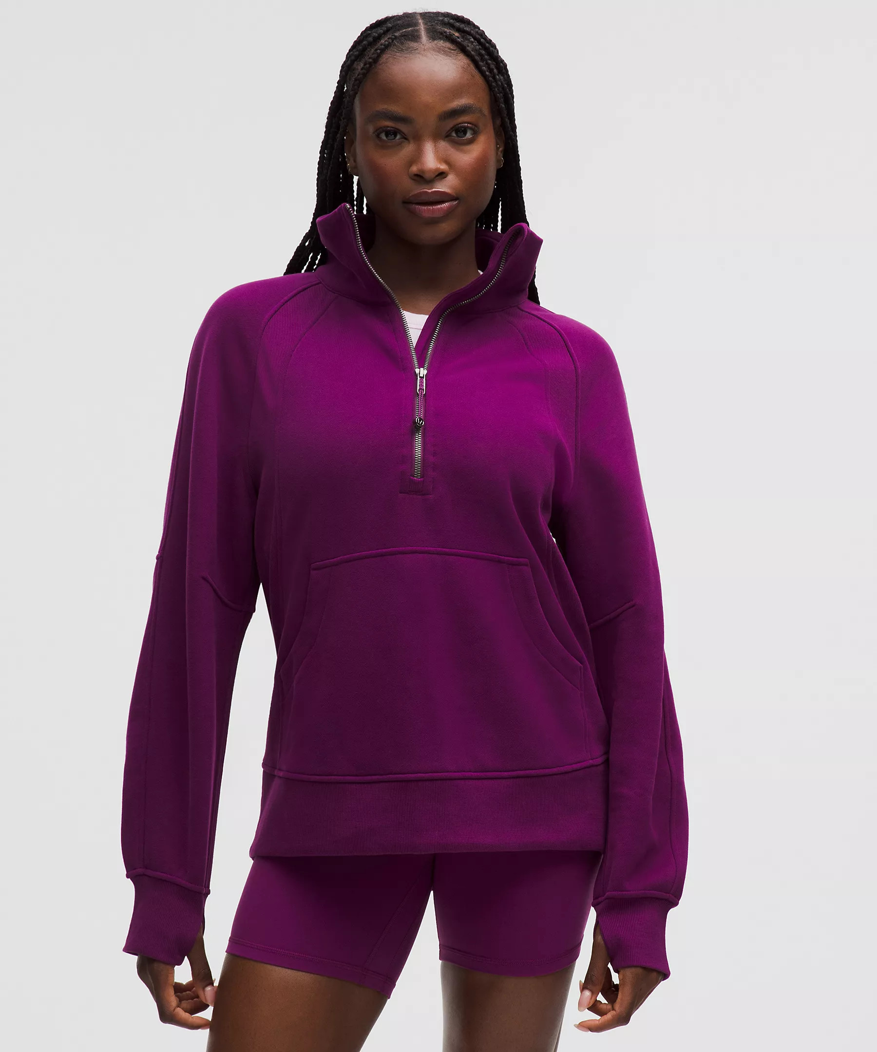Scuba Oversized Funnel-Neck Half Zip | Lululemon (US)