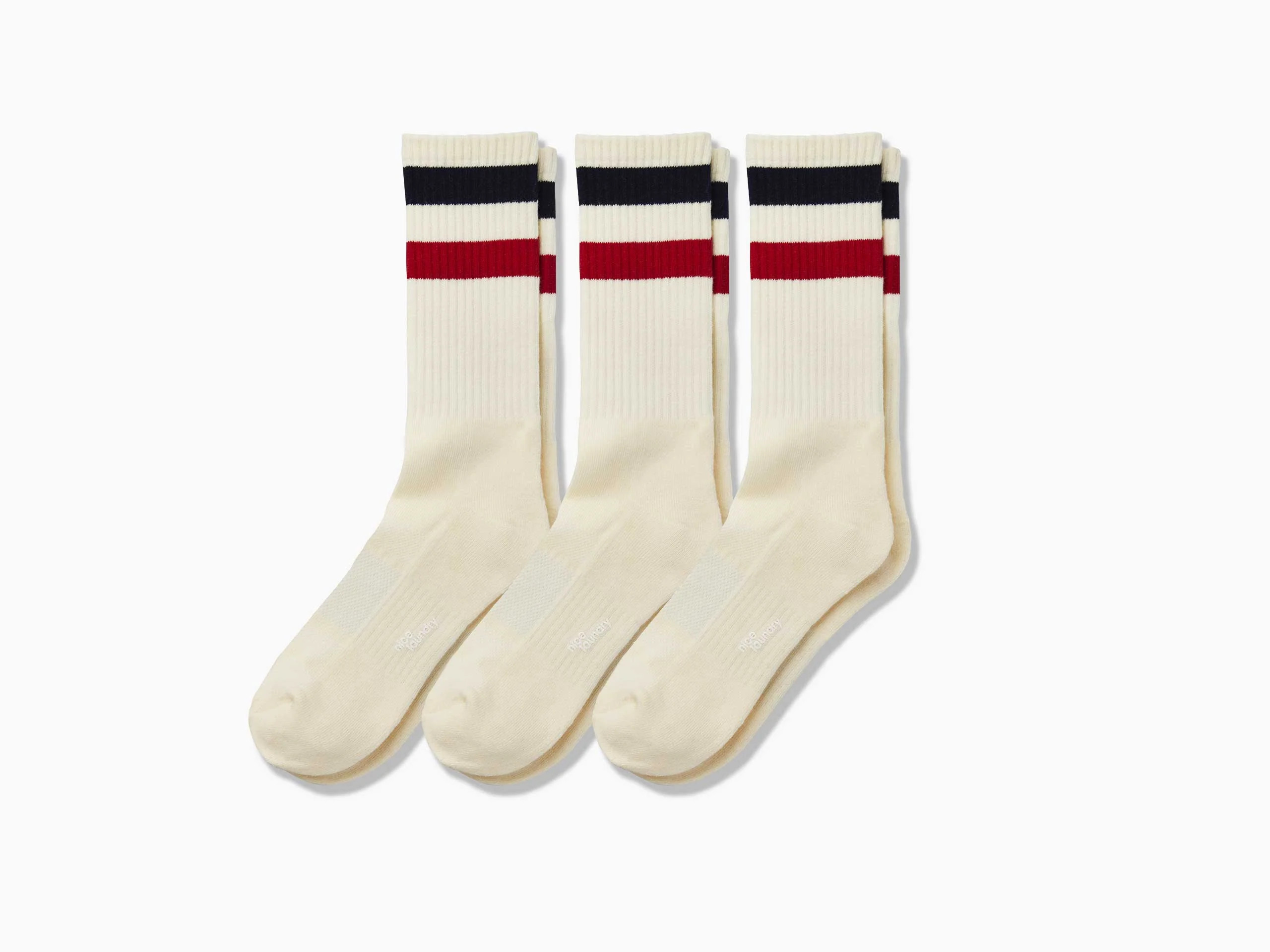 Tech Varsity Crew Socks | Nice Laundry | Nice Laundry