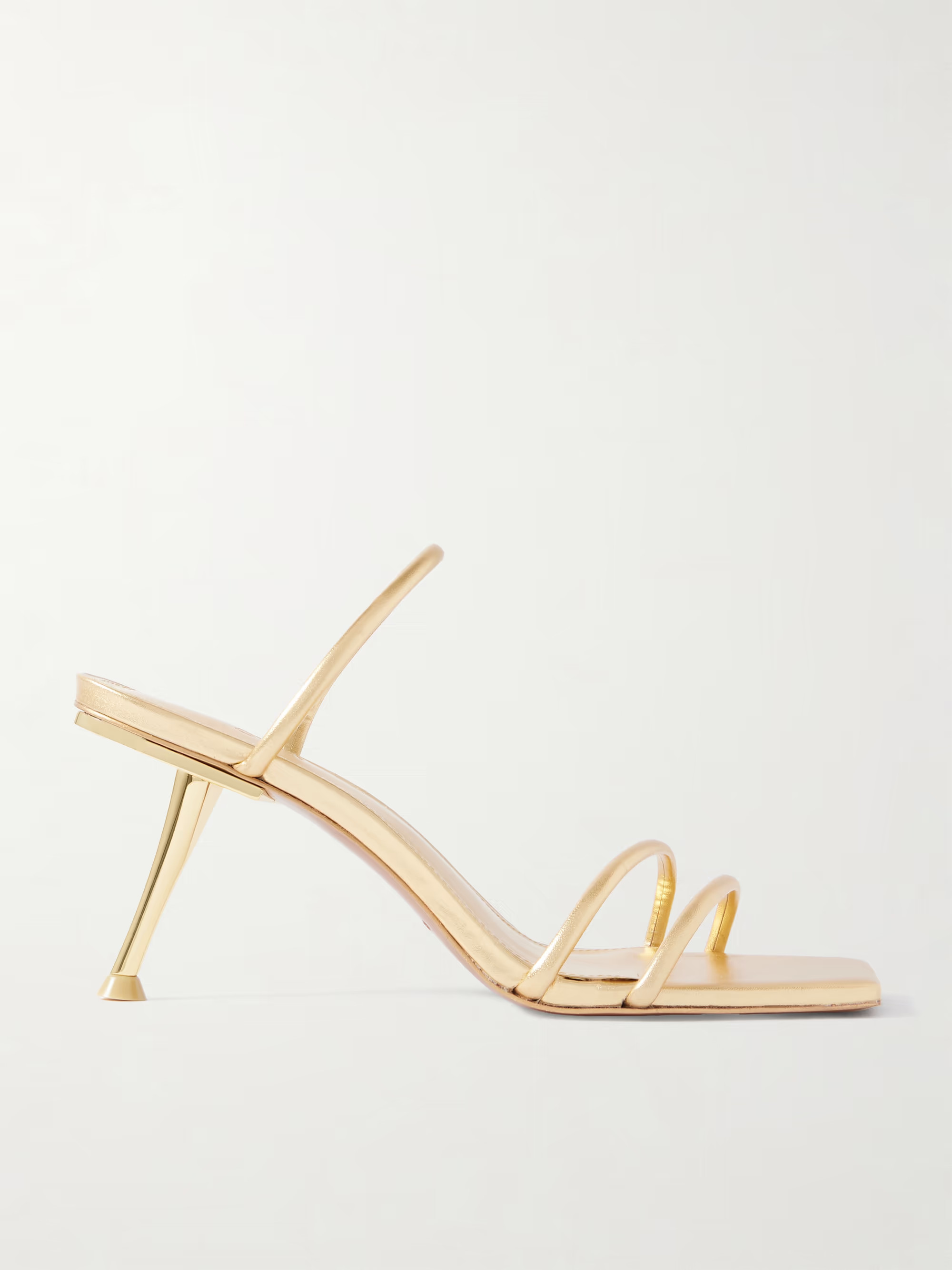 Lydia metallic leather sandals | NET-A-PORTER (UK & EU)
