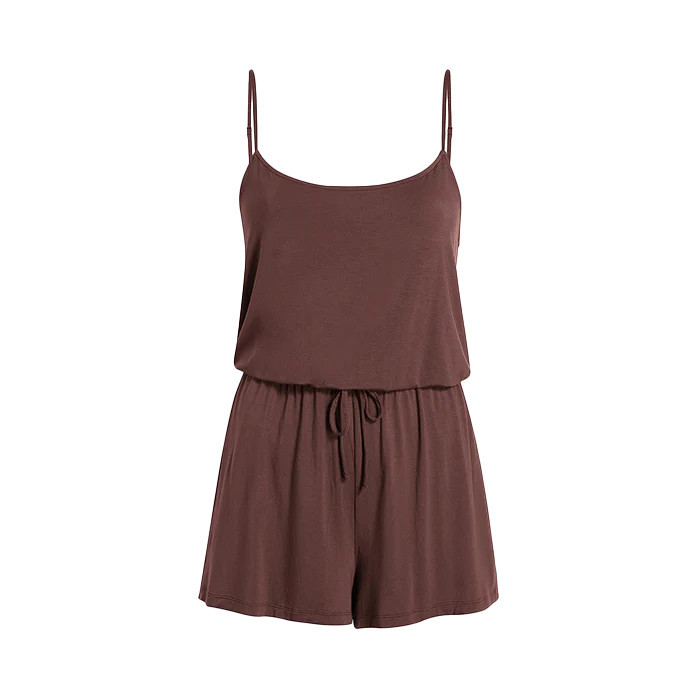 Sleep Romper | Coffee | nuuds