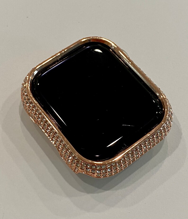 Series 7 Rose Gold Apple Watch Bezel Bumper Cover 41mm 45mm | Etsy | Etsy (US)