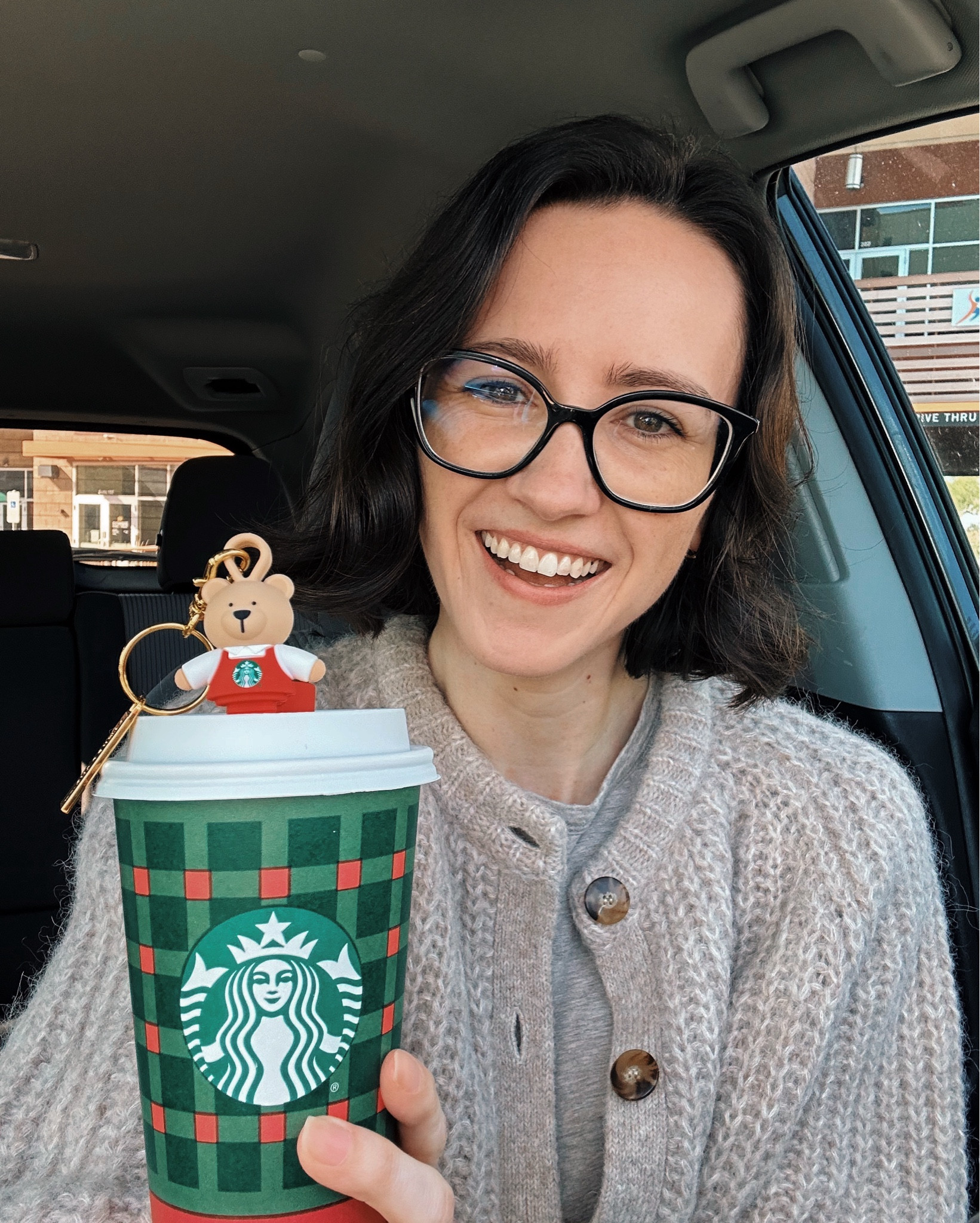 I may not have snagged the viral Bearista glass cup at Starbucks last week, but this little Bearista keychain is the next best thing 🥰🧸❤️ He’s SO cute!! And now I want to collect them all 🤭 

#LTKdayinmylife #LTKootd #LTKHoliday