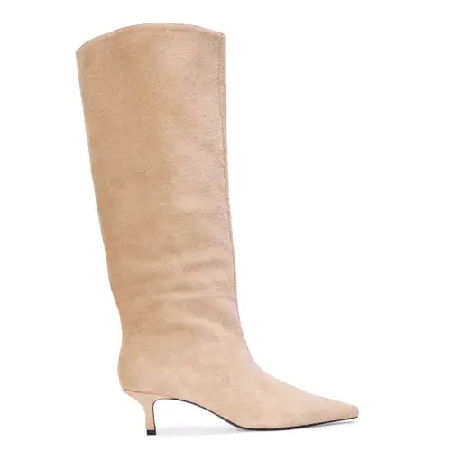 BLACK SUEDE STUDIO Sutton 50 Boot in Tan Suede at Nordstrom, Size 39 | Nordstrom