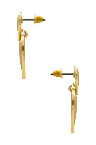 x REVOLVE Cupid Earrings in Gold | Revolve Clothing (Global)