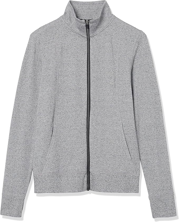 Amazon Essentials Women's Studio Terry Long-Sleeve Full-Zip Jacket | Amazon (US)