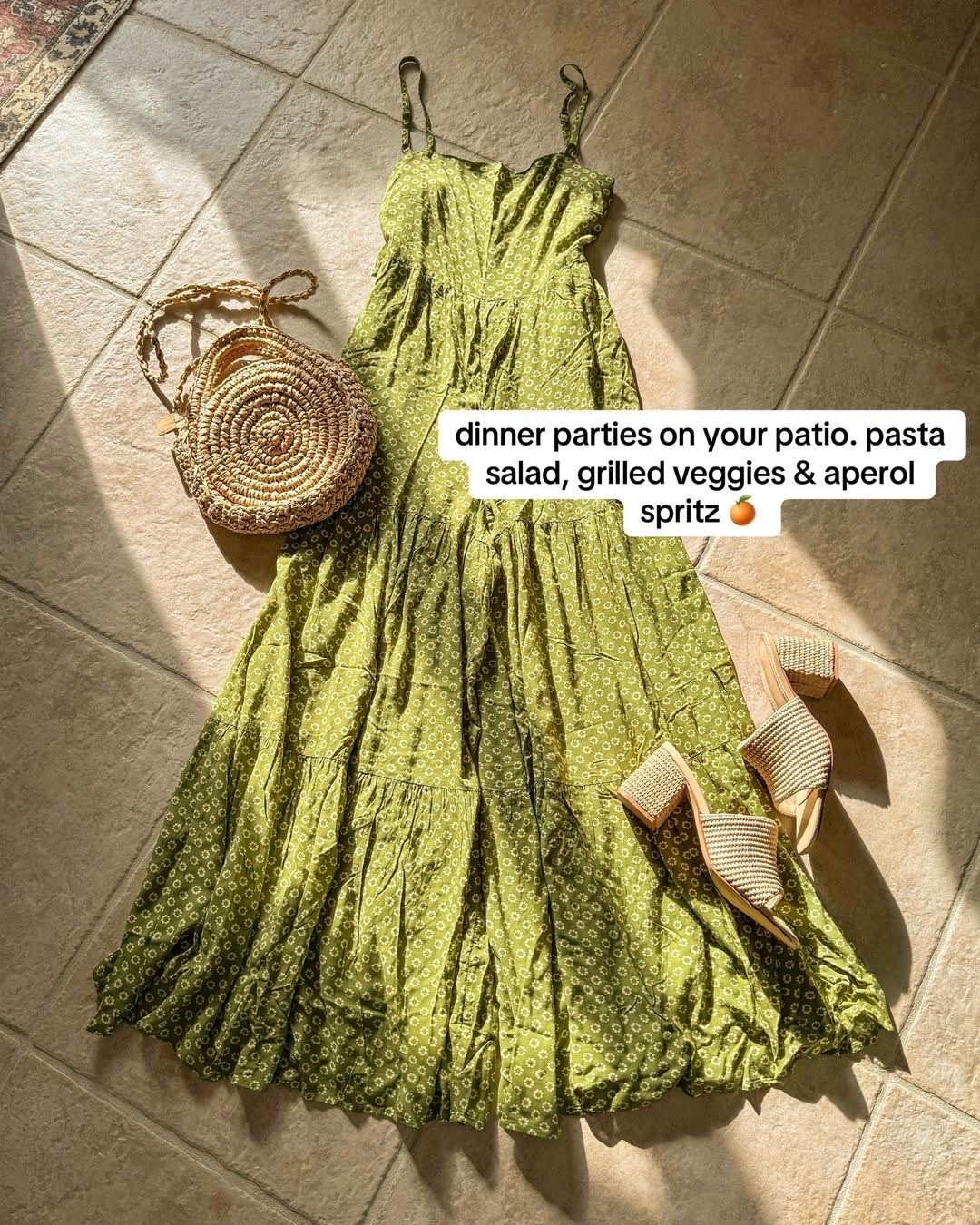 the most beautiful flowy jumpsuit for summer! this shade of green is stunning and perfect for summer parties, vacation & patio dinners

#LTKSeasonal #LTKootd