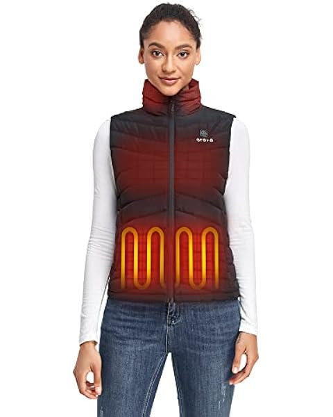 ORORO Women's Lightweight Heated Vest with Battery Pack | Amazon (US)