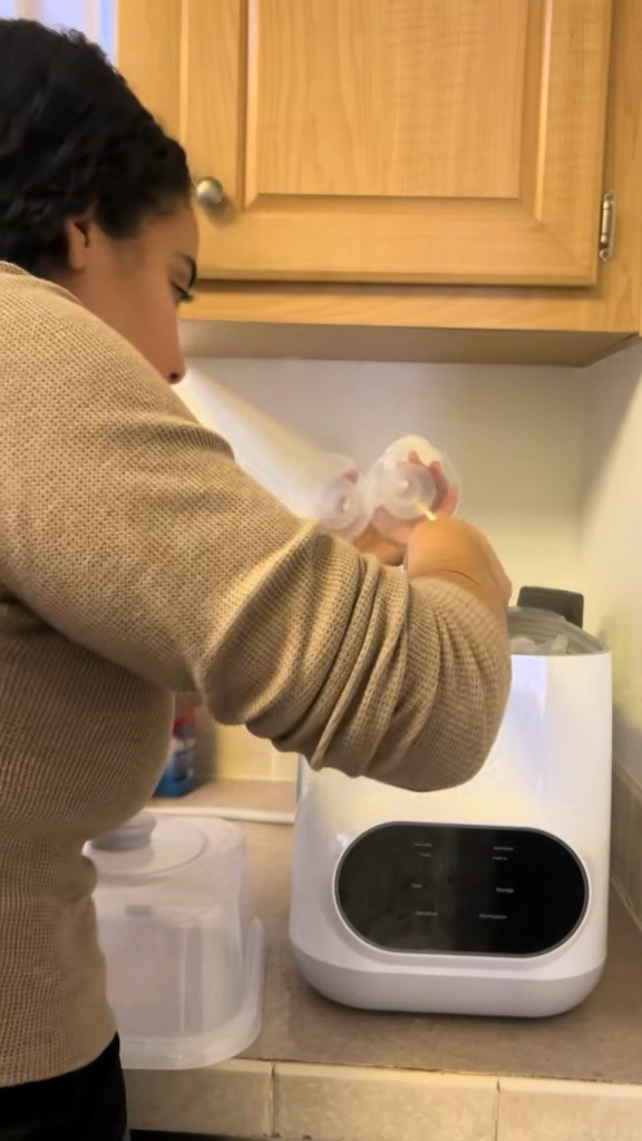If you’re a pumping or breast-feeding mom or have a little one, that’s drinking ton of milk a day you really need this baby bottle washer! Washes, drys, sterilizes too! Perfect for baby bottles and pump parts.

#LTKBaby #LTKmomlife