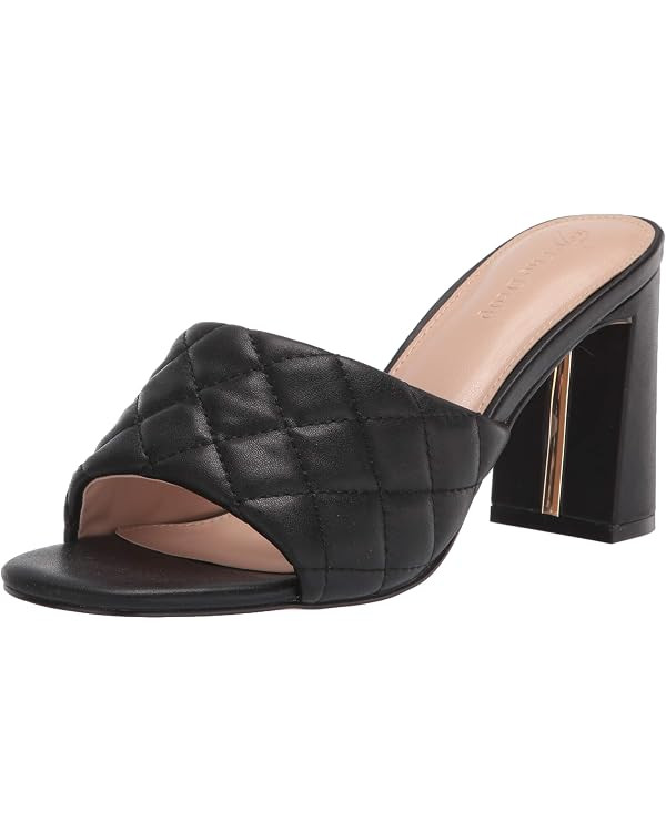 The Drop Women's Pattie High Block-Heeled Mule Sandal | Amazon (US)