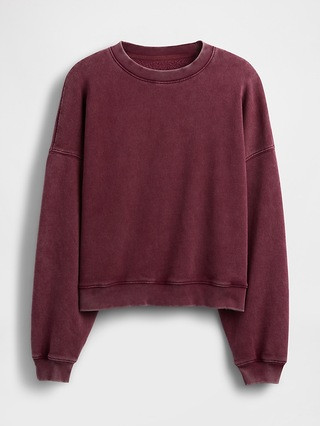 VintageSoft Wedge Crewneck Sweatshirt | Gap (US)